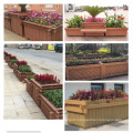 High quality wpc garden flower box wpc flower pot on sale